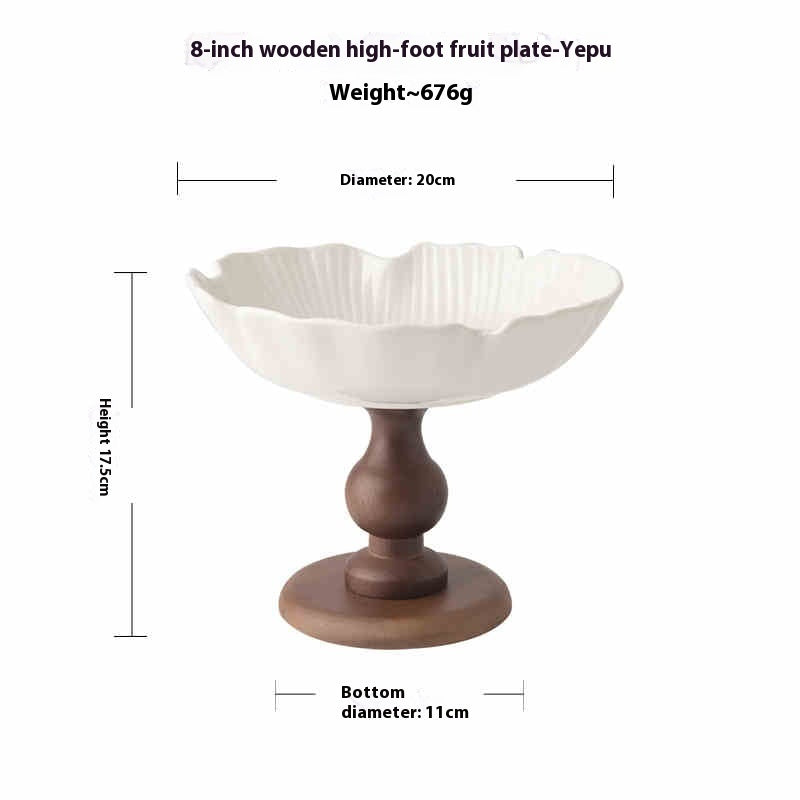 Piatto per Snack in Ceramica