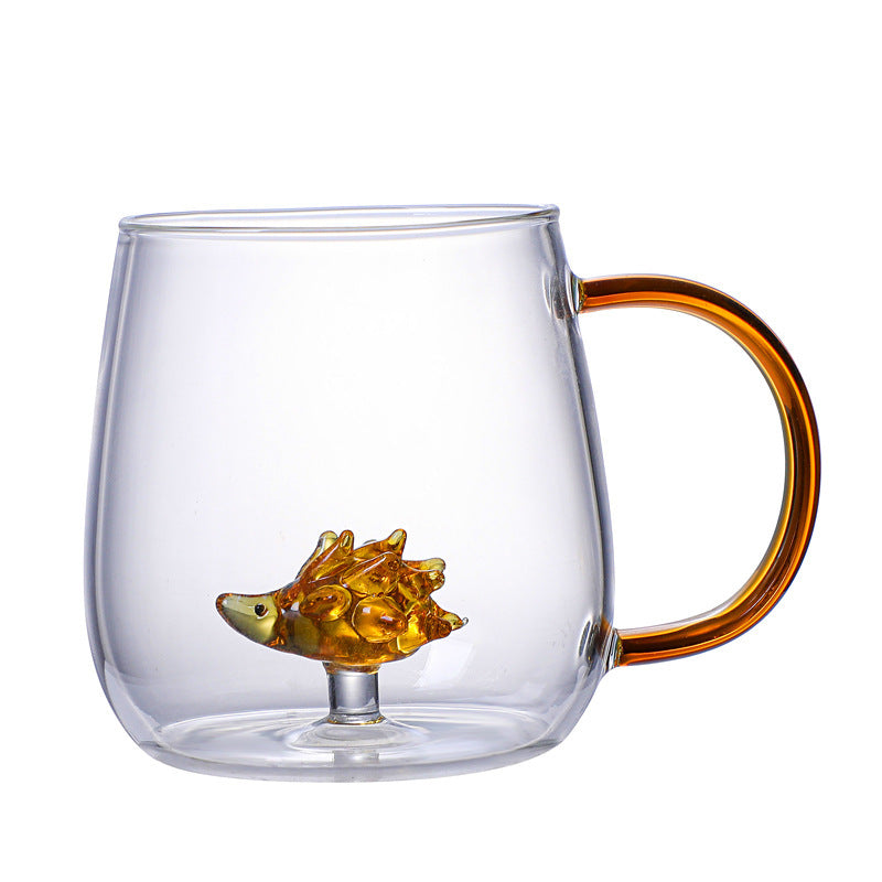 Glass Mug with 3D Accessory