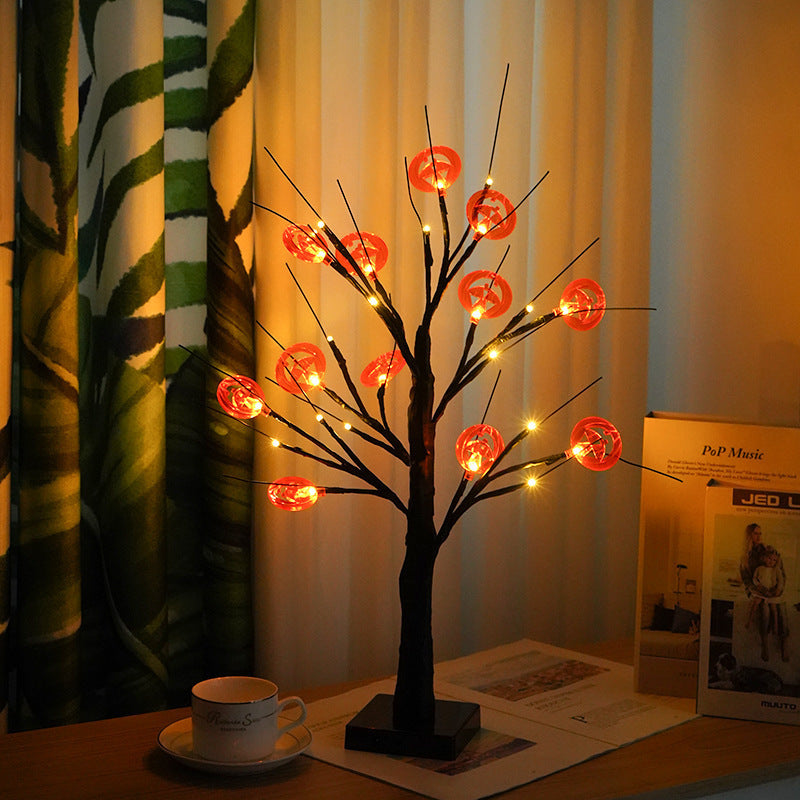 Albero luminoso LED di Halloween