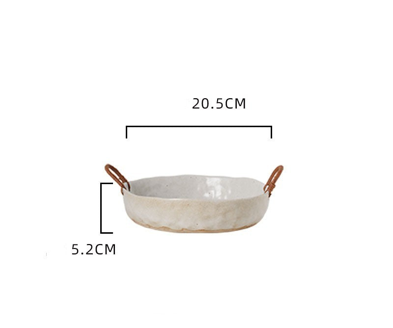 Piatto per Verdura e Frutta in Ceramica