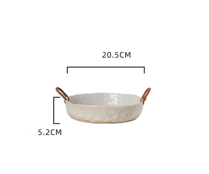 Piatto per Verdura e Frutta in Ceramica